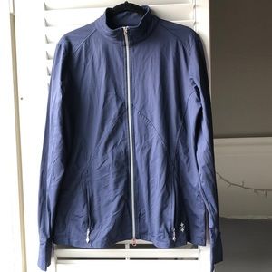 4all by Jofit Navy Blue ZipUp Jacket